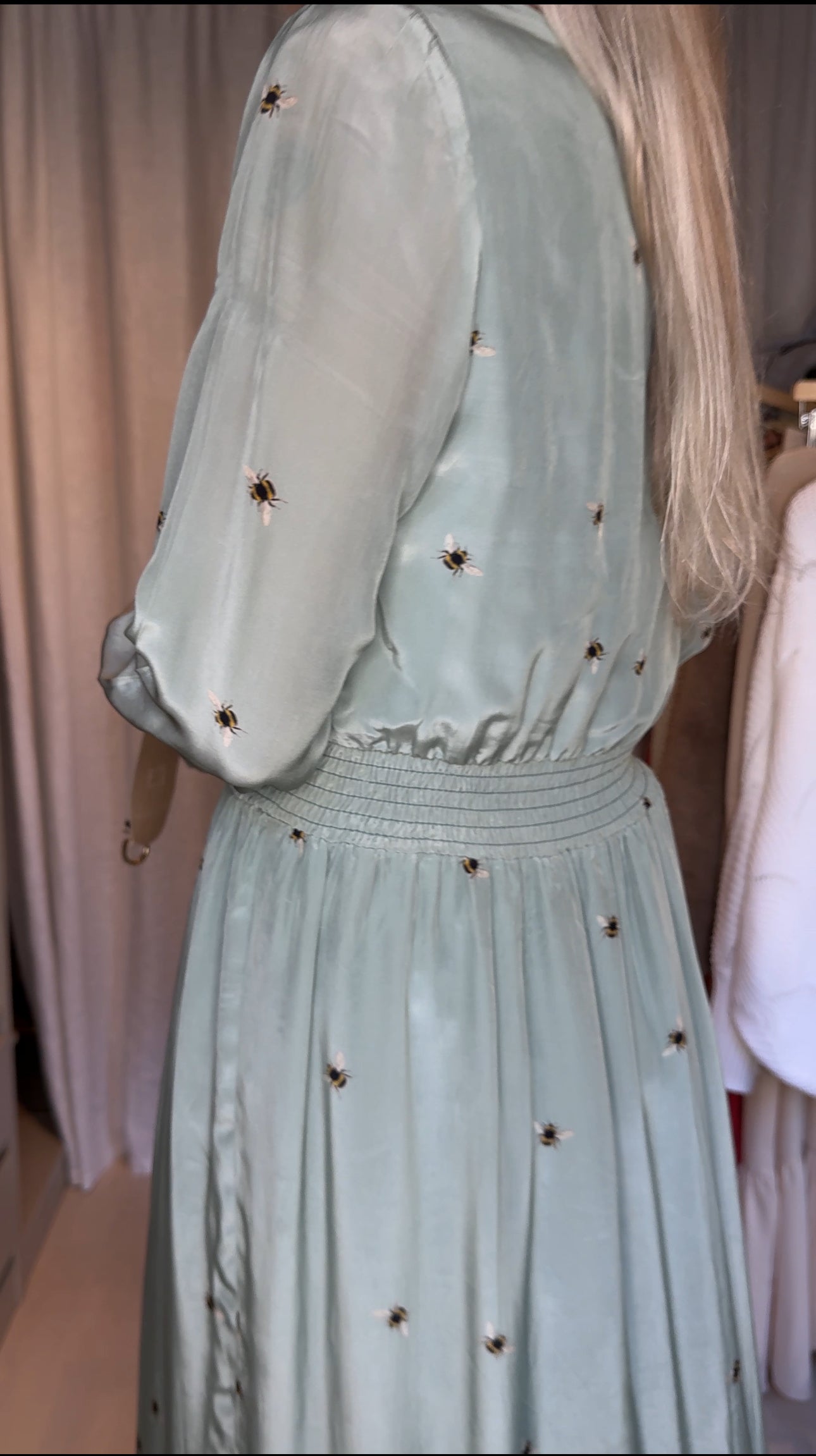 Holzweiler Bumble Bee long dress