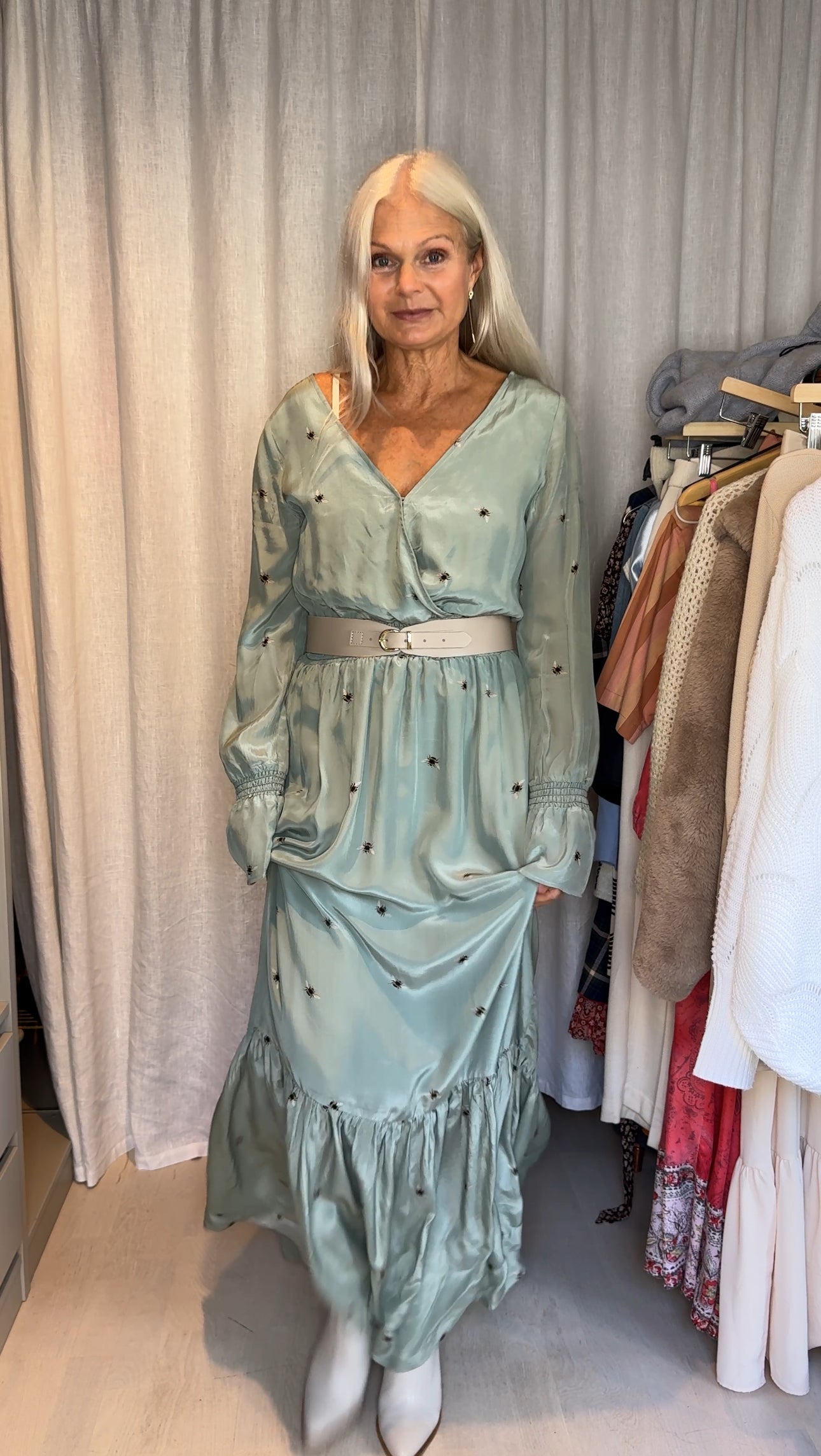 holzweiler hang loose dress Holzweiler Bumble Bee long dress