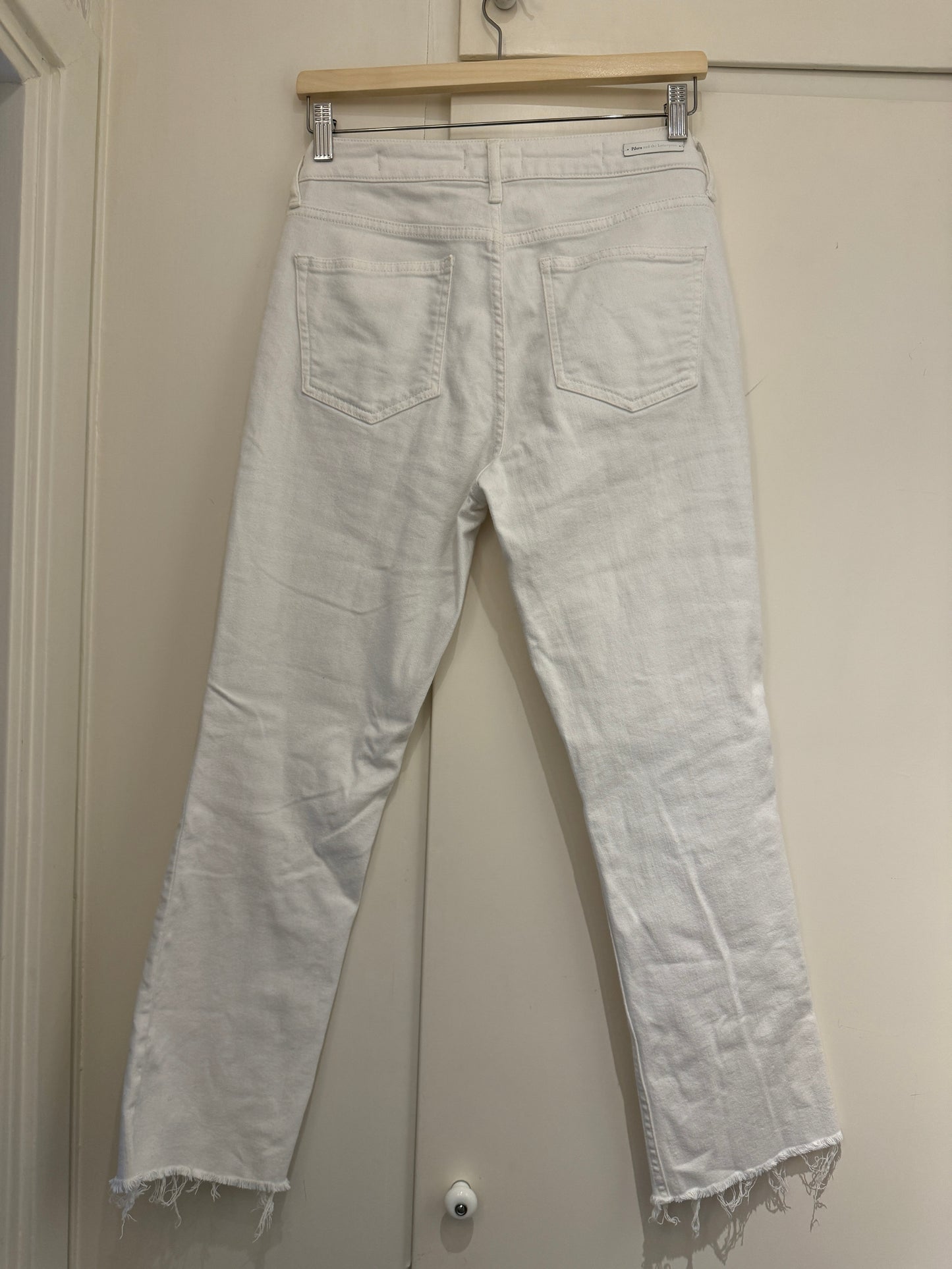 The perfect fit white denims