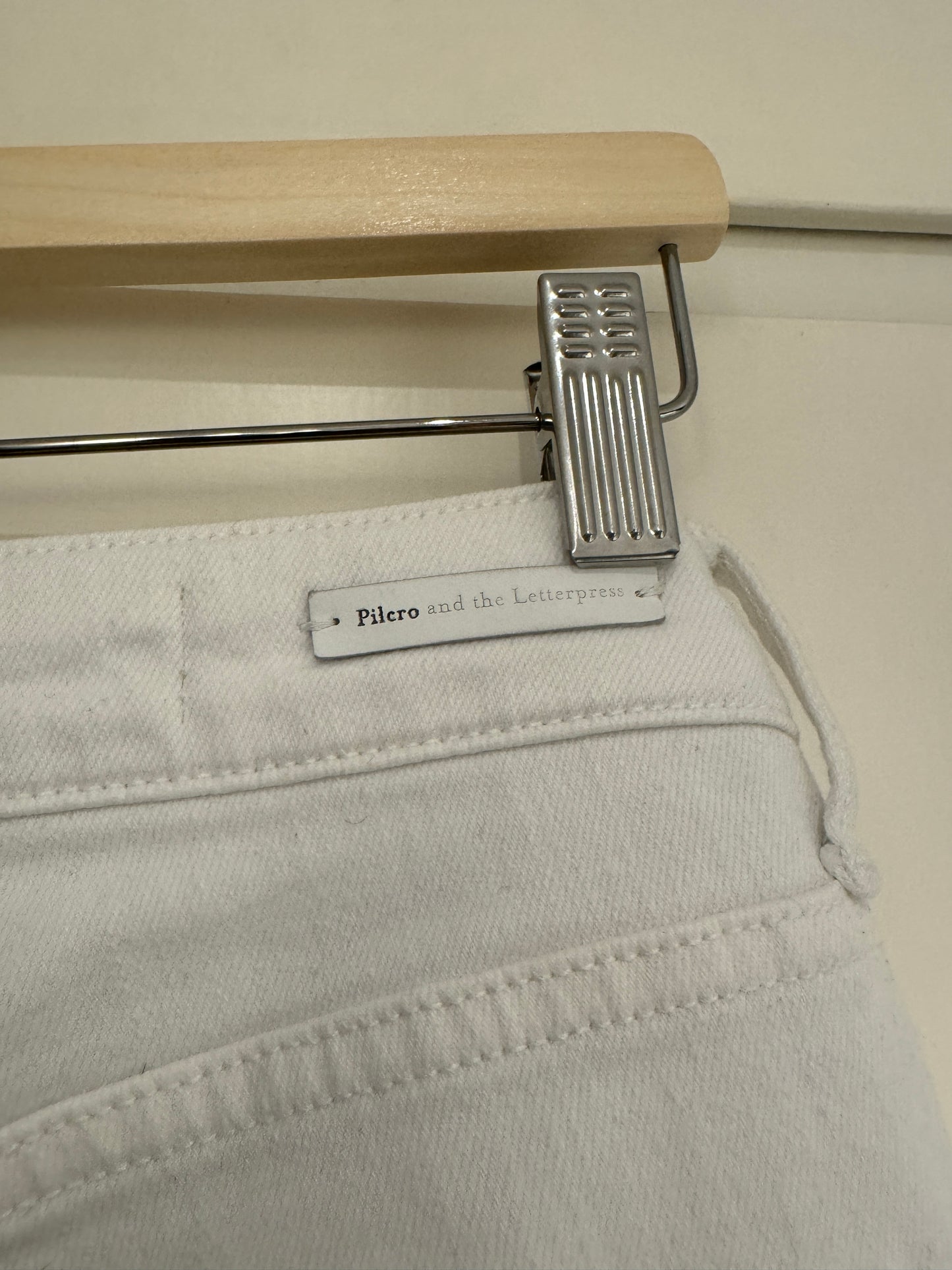 The perfect fit white denims