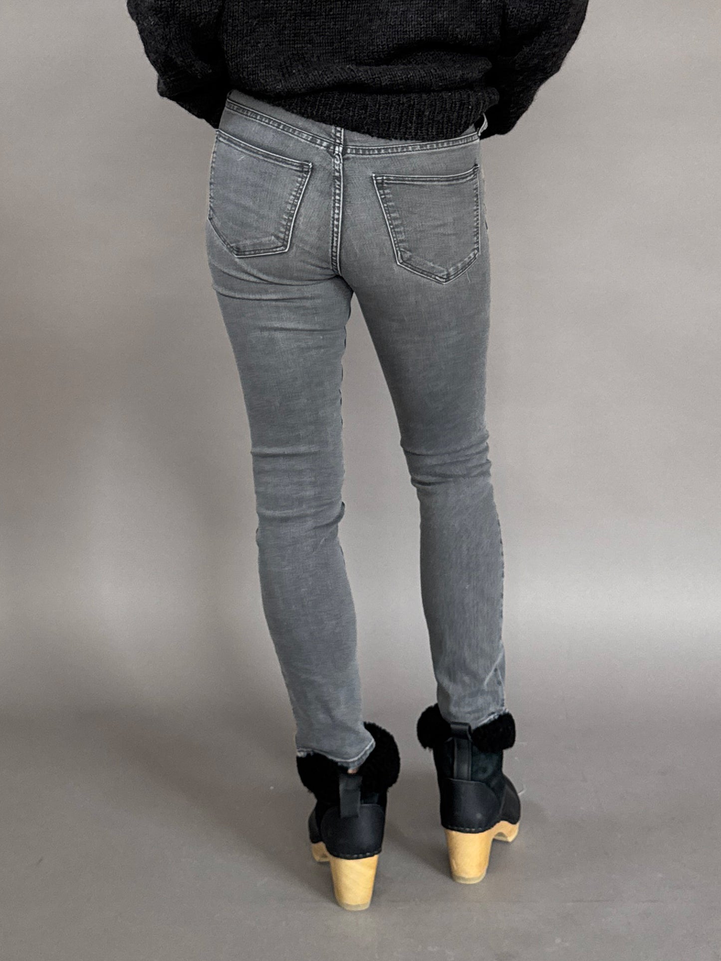Grey Denim pants