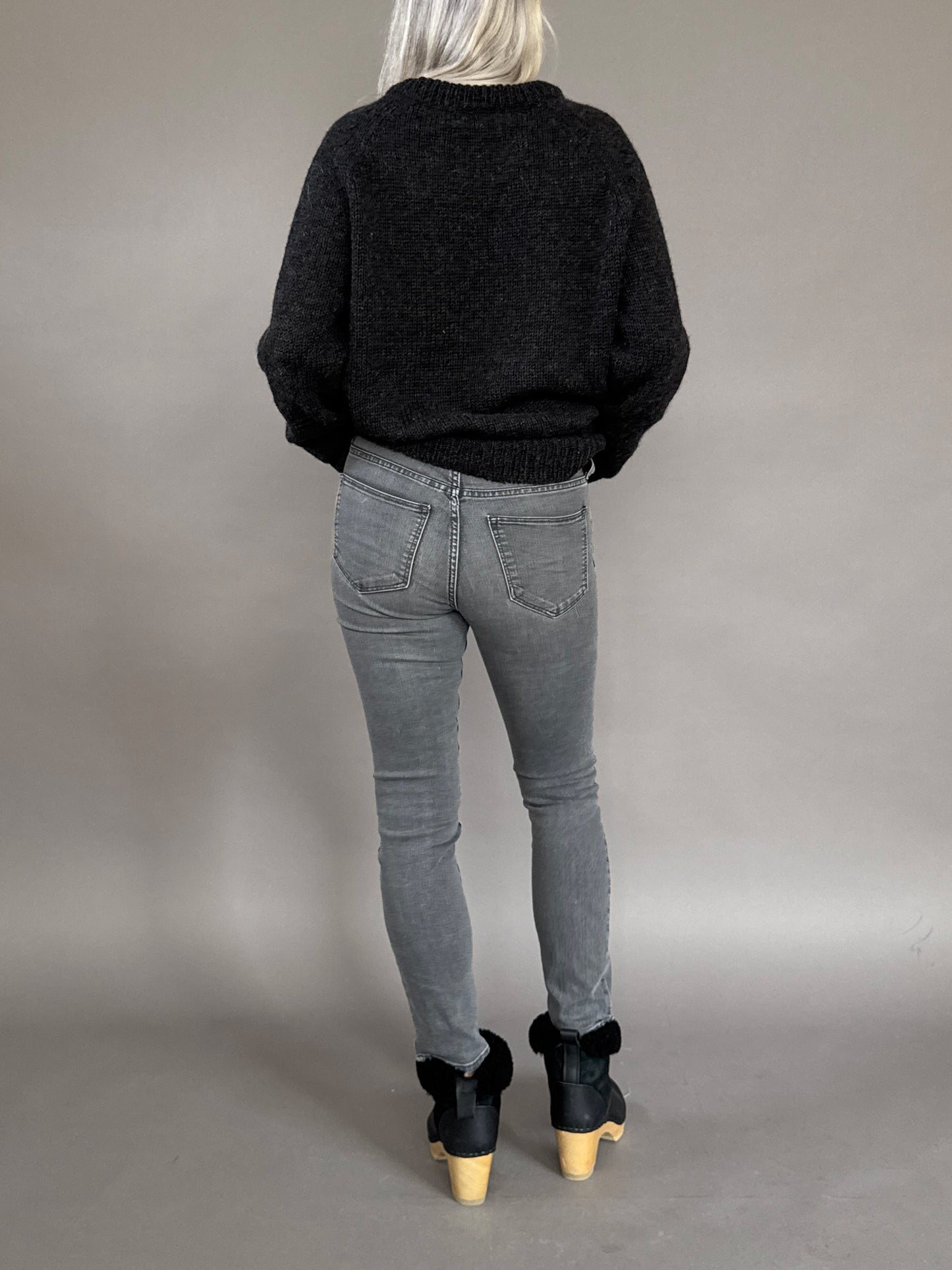 Grey Denim pants