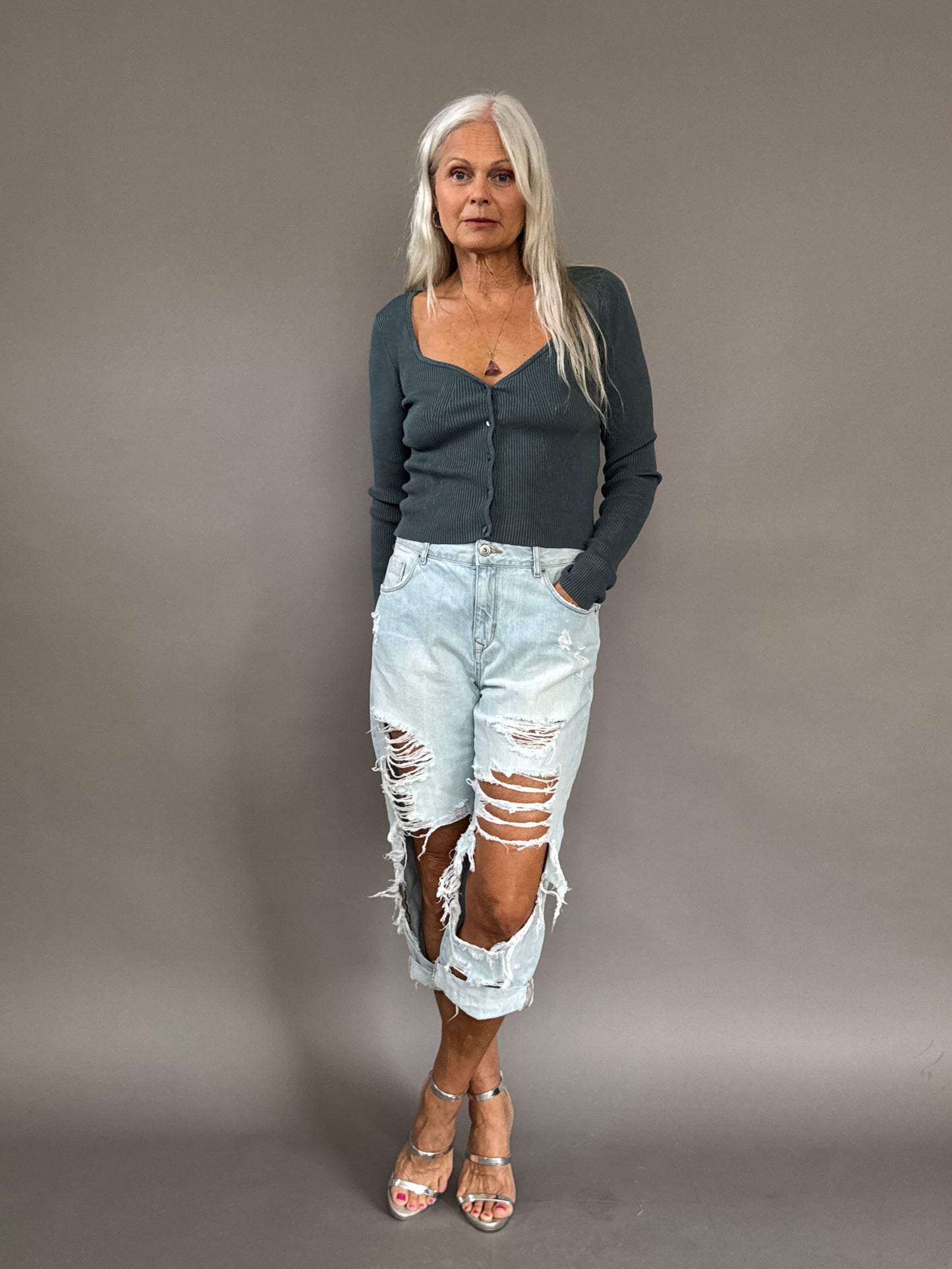 H&M Cardigan Teal