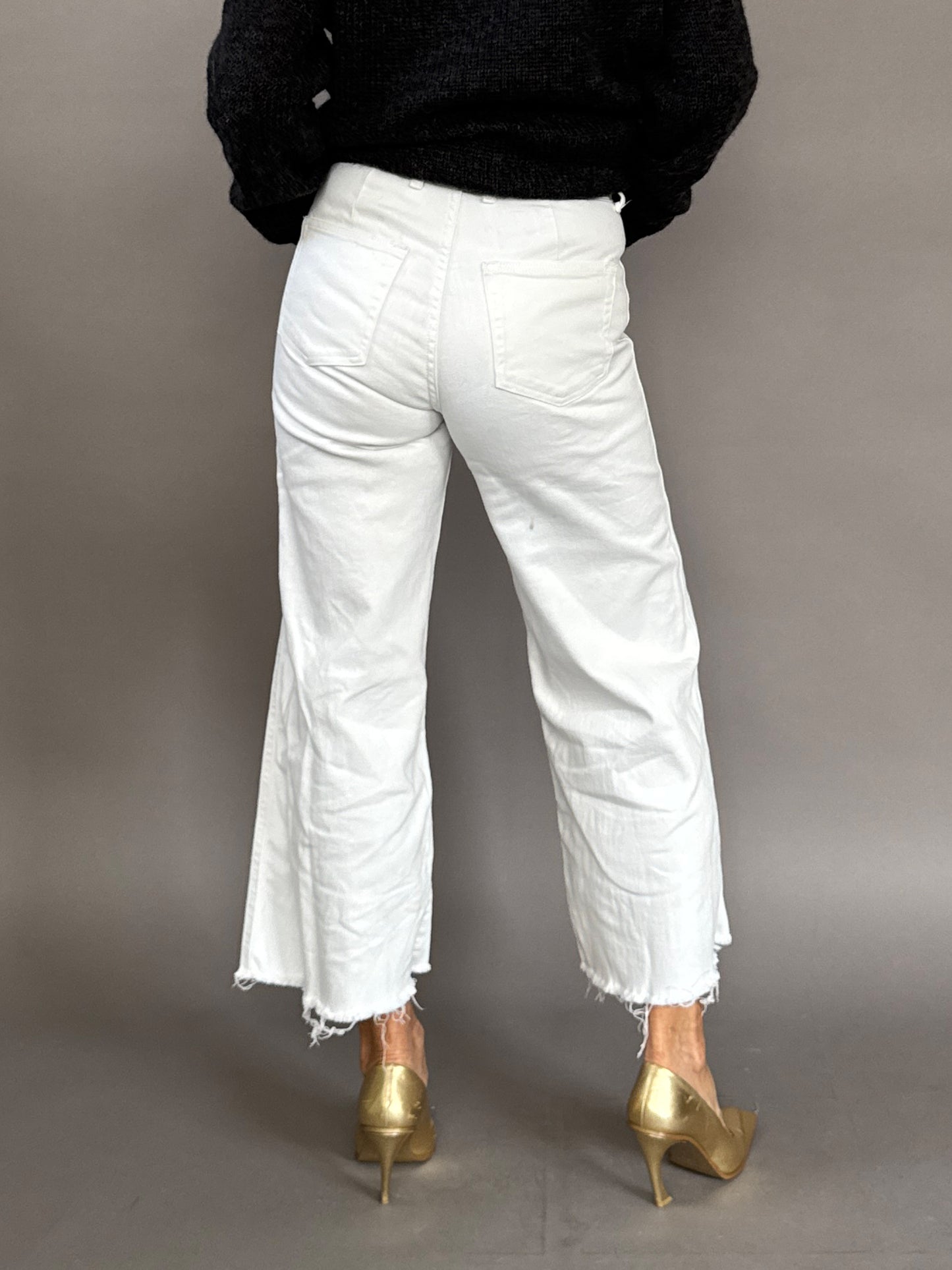White denim Culottes