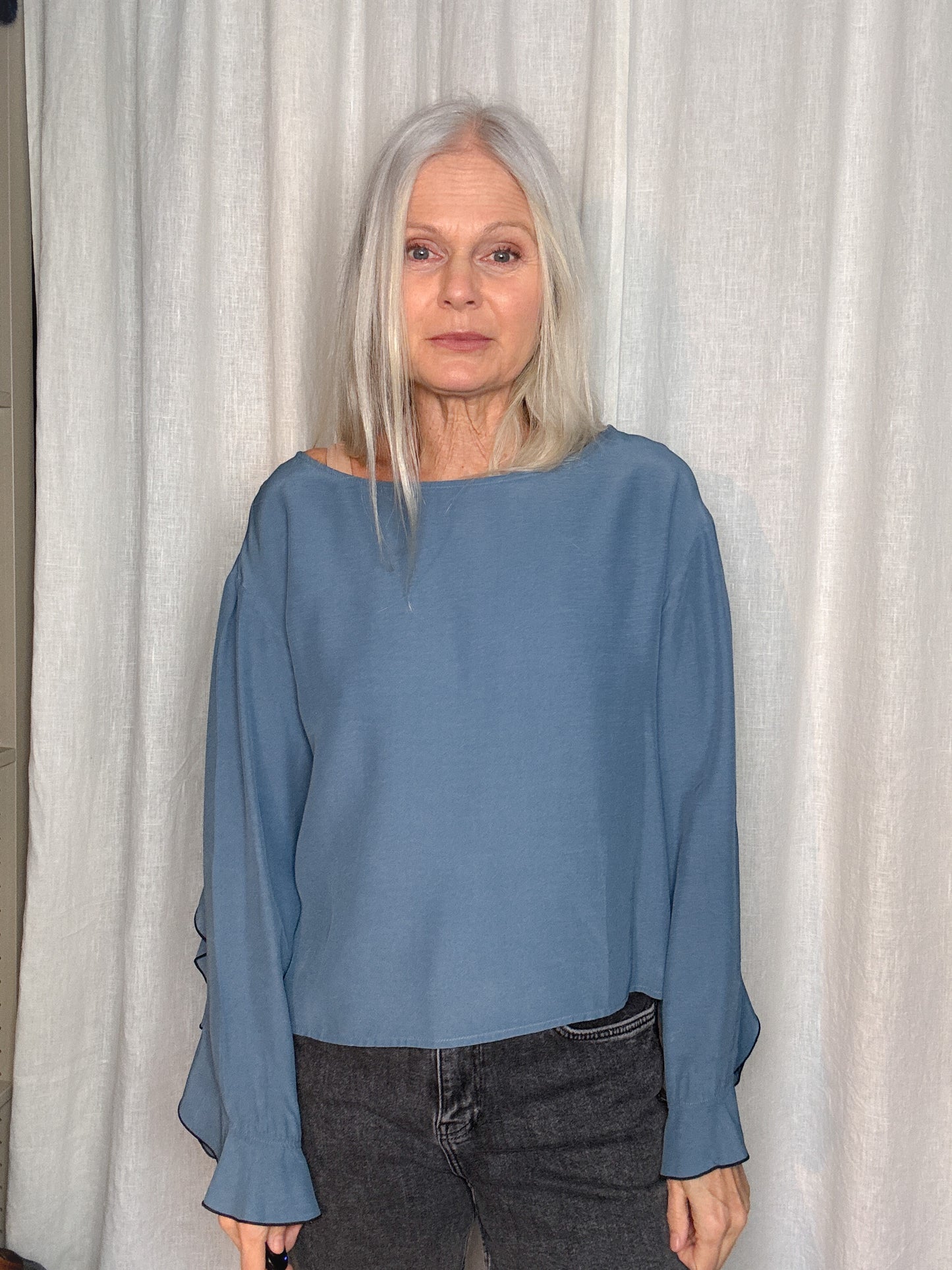 Dagmar blouse with frills