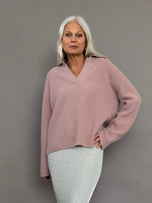 Soft dusty pink sweater