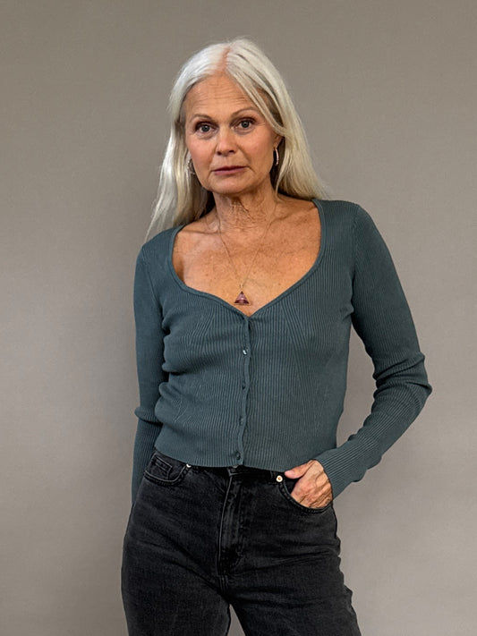 H&M Cardigan Teal