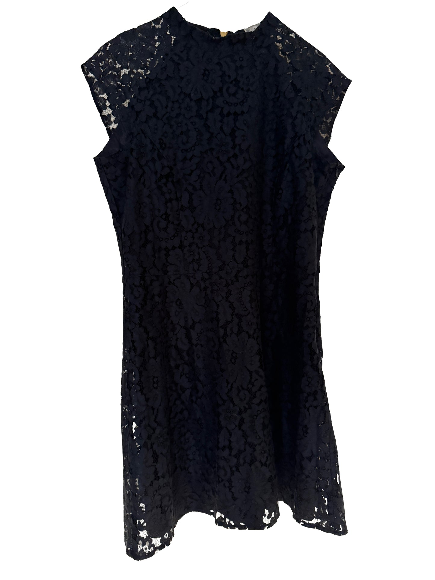 Sleeveless navy blue Coctail dress