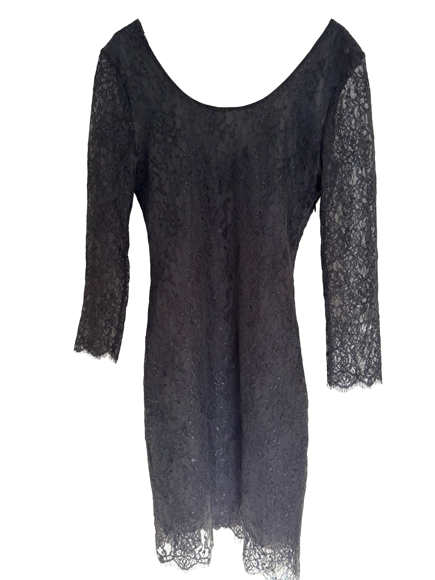 Grey longsleeved coctaildress from Valerie