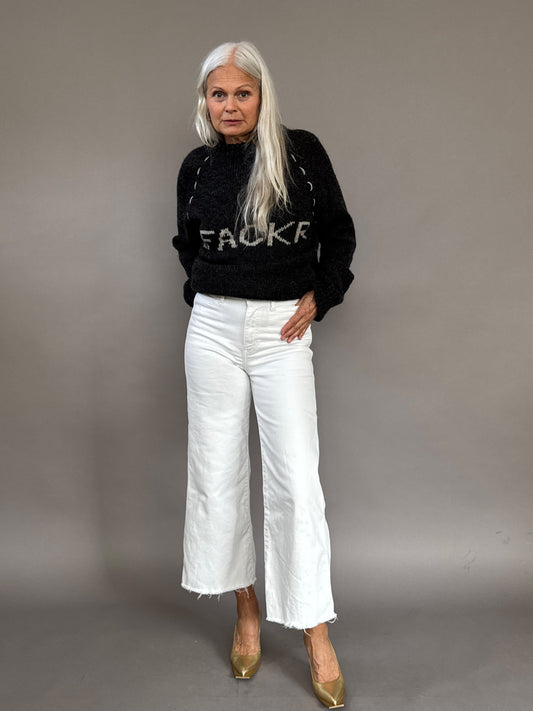 White denim Culottes